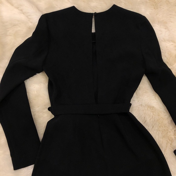 Elizabeth & James Lucille Long Sleeve Black Romper - Picture 5 of 6